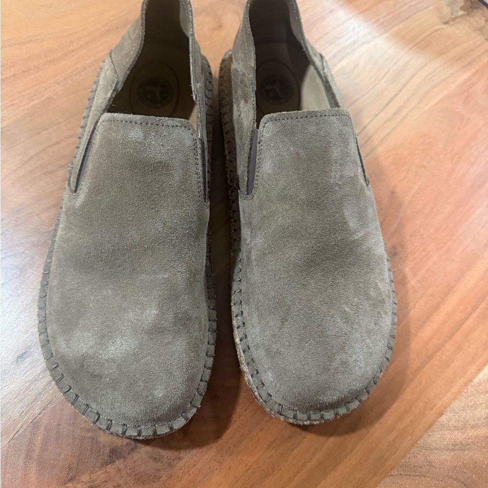 Birkenstock women’s  Suede Loafers - Light Brown